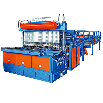 Máy hàn lưới 150KVA với uốn trực tuyến cho bảng hàng rào
