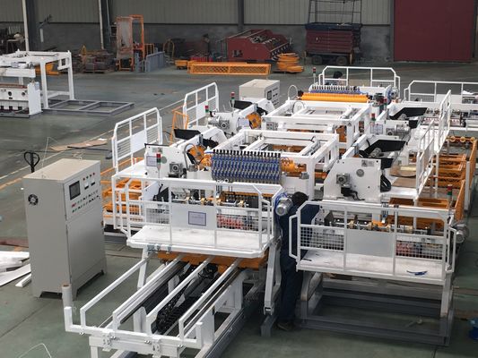 Máy hàn lưới dây tự động hoàn toàn 500mm cho giải pháp giá kệ hàng hóa
