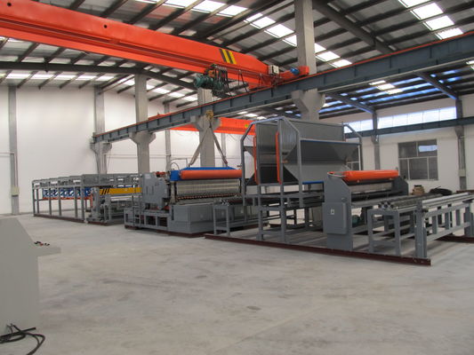 Máy sản xuất lưới hàn 440V bảo mật cao Máy hàn lưới hàng rào