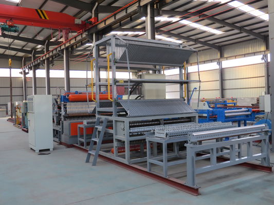 Chiều rộng khí nén 1000mm Máy hàn lưới gia cố cho thép thanh